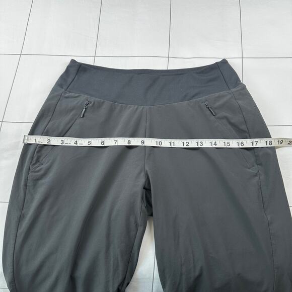 Athleta Pants Womens 4 Petite Gray Lined Soho Jogger Travel Minimalist Tapered - Picture 8 of 11